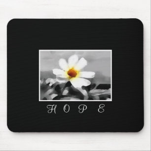hoffnungsvolles Blumenmousepad Mousepad
