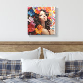 hoffnungsvolles Heralding Leinwanddruck (Insitu (Schlafzimmer))