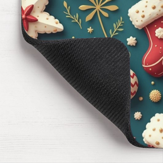 Hoffnungsvolles Weihnachtsmousepad Mousepad (Ecke)