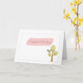 Hoffnungsworte Karte (Gelbe Blume)