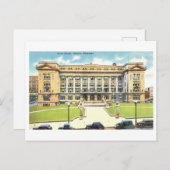 Hofhaus in Omaha, Nebraska, Vintage Travel Postkarte (Vorne/Hinten)