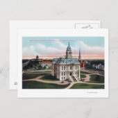 Hofhaus, Post, Hauptstadt Bldg Postkarte (Vorne/Hinten)