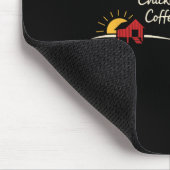 Hofhühner Lebensstil Hühnerhalter Leben Geflügel Mousepad (Ecke)