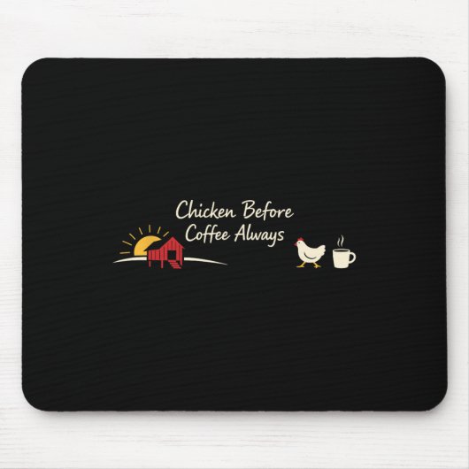 Hofhühner Lebensstil Hühnerhalter Leben Geflügel Mousepad (Vorne)