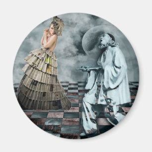 HÖFISCHE SPASSVÖGEL MAGNET