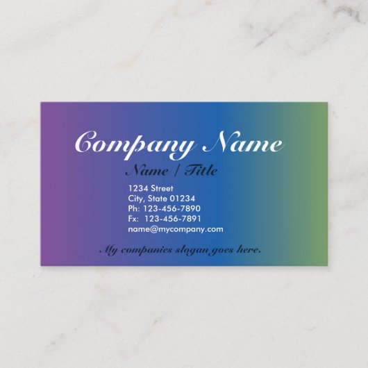 Höfliches 1 versah Visitenkarte-Schablone v3 mit Visitenkarte (Vorderseite)