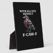 Höfliches F-Caw-F Fotoplatte (Seite)
