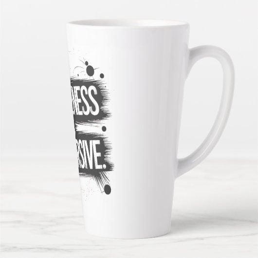 Höflichkeit ist subversiv milchtasse (Rechts)