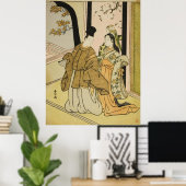 Höfling und Dame Poster (Heimbüro)