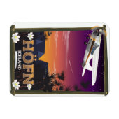 Höfn Island-Flugplakat Magnet (Horizontal)