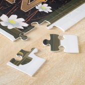 Höfn Island-Flugplakat Puzzle (Seite)