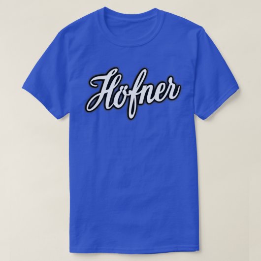 Hofner White T-Shirt (Design vorne)
