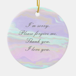 HoFoonopono Reflections Keramik Ornament