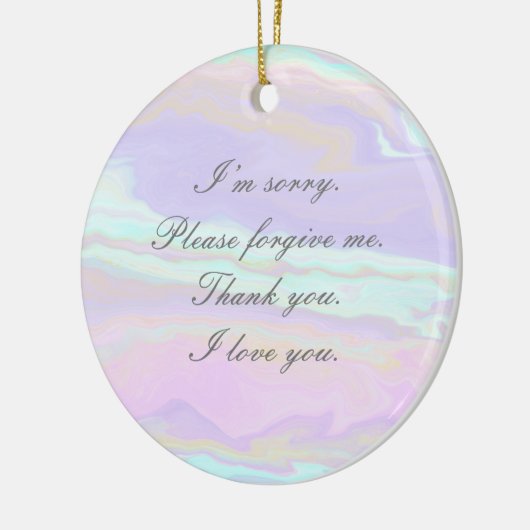 HoFoonopono Reflections Keramik Ornament (Links)