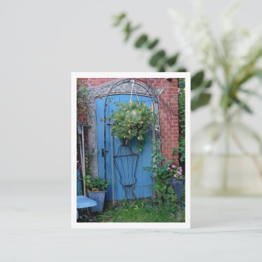 Hoftür in Fischhude Postkarte (Stehend Vorderseite)