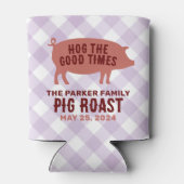 Hog die gute Zeit, um zu schweigen Dosenkühler (Rückseite)