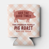 Hog die gute Zeit, um zu schweigen Dosenkühler (Rückseite)