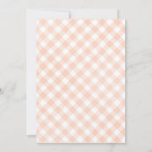 Hog die gute Zeit, um zu schweigen Einladung (Rückseite)