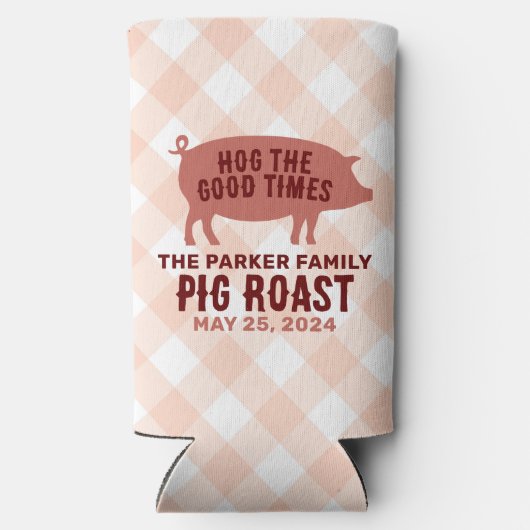 Hog die gute Zeit, um zu schweigen Selters Dosenkühler (Rückseite)