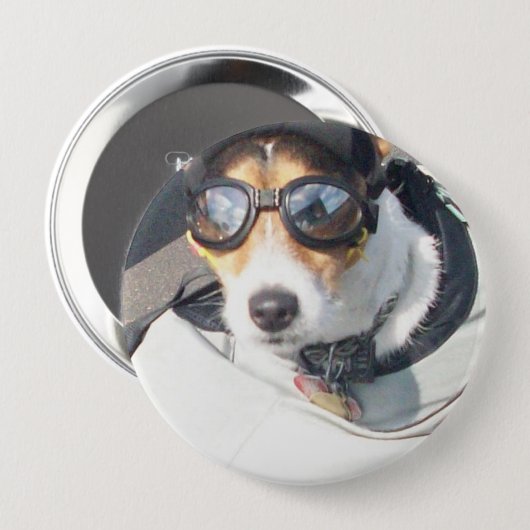 Hog Dog Button (Vorne & Hinten)
