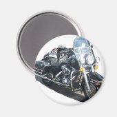 Hog Dog Kühlschrank Magnet (Vorderseite/Rückseite)