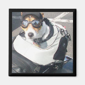 Hog Dog Kühlschrank Magnet (Vorne)