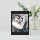 Hog Dog Postcard Postkarte (Stehend Vorderseite)