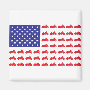 HOG-Flagge-Rot-Weiß-Blau Magnet