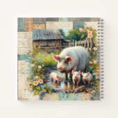 Hog Heaven Harvest Familienrezeptbuch Notizblock (Rückseite)