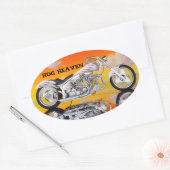 HOG HEAVEN HELMET STICKERS PKG VON 4 (Umschlag)