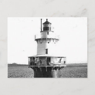 Hog Island Shoal Lighthouse Postkarte