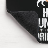 Hog Jagd Spaß Wochenende Bierbrauer Jäger Schweine Mousepad (Ecke)