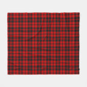 Hog Kariert Fleecedecke (Vorderseite (Horizontal))