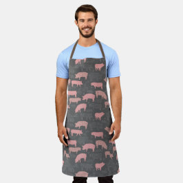Hog Pig Barbecue Schürze