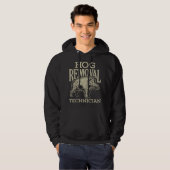 Hog Remoting Technician T Shirt Boar Jagen (Vorne ganz)