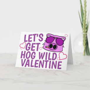 Hog Wild Feiertagskarte