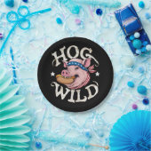 Hog Wild Pappteller (Party)