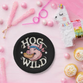 Hog Wild Pappteller (Party)