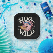 Hog Wild Pappteller (Party)