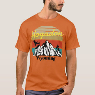 Hogadon Basin Skigebiet Wyoming T-Shirt