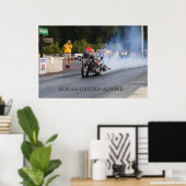 Hogan-Dryden-Alwine Top Fuel 2008 Poster (Heimbüro)