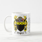 Hogan-Familien-Wappen Tasse (Links)