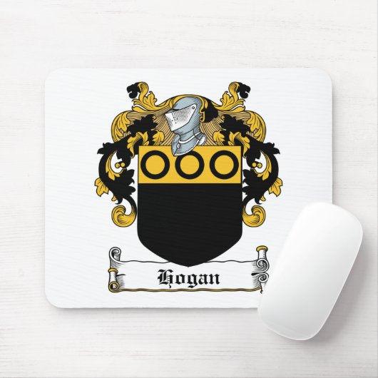 Hogan-Familienwappen Mousepad (Mit Mouse)