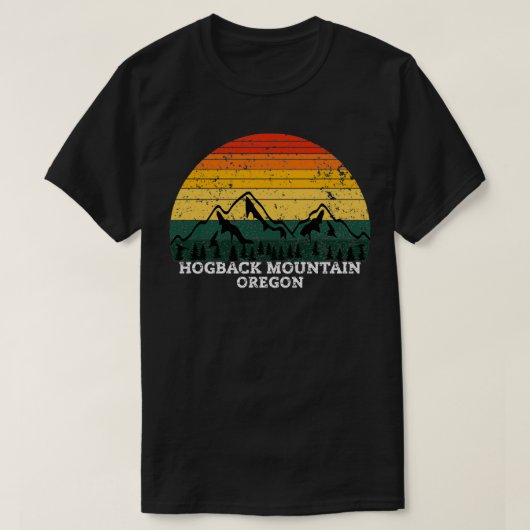 HOGBACK MOUNTAIN OREGON T-Shirt (Design vorne)
