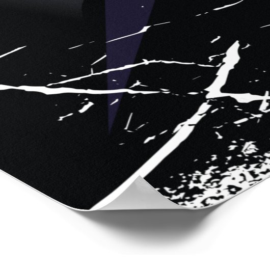 Hogden, Utah Ski Poster (Ecke)