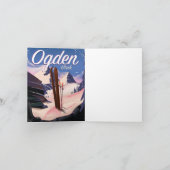 Hogden, Utah Ski Poster (Innenseite)