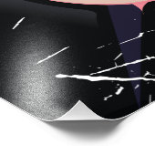 Hogden, Utah Ski Poster (Ecke)