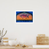 Hogfish Poster, Prints und Rahmen Poster (Küche)