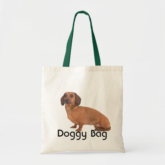 Hoggy Bag - glatte Dackel Tragetasche (Vorne)