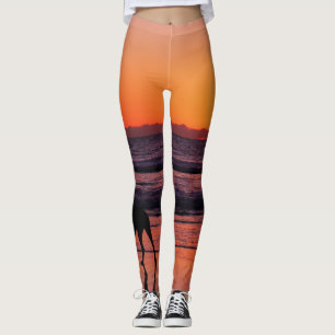 Hoggy Beach Day! Leggings